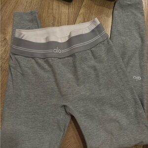 ALO Yoga Heather Gray Leggings